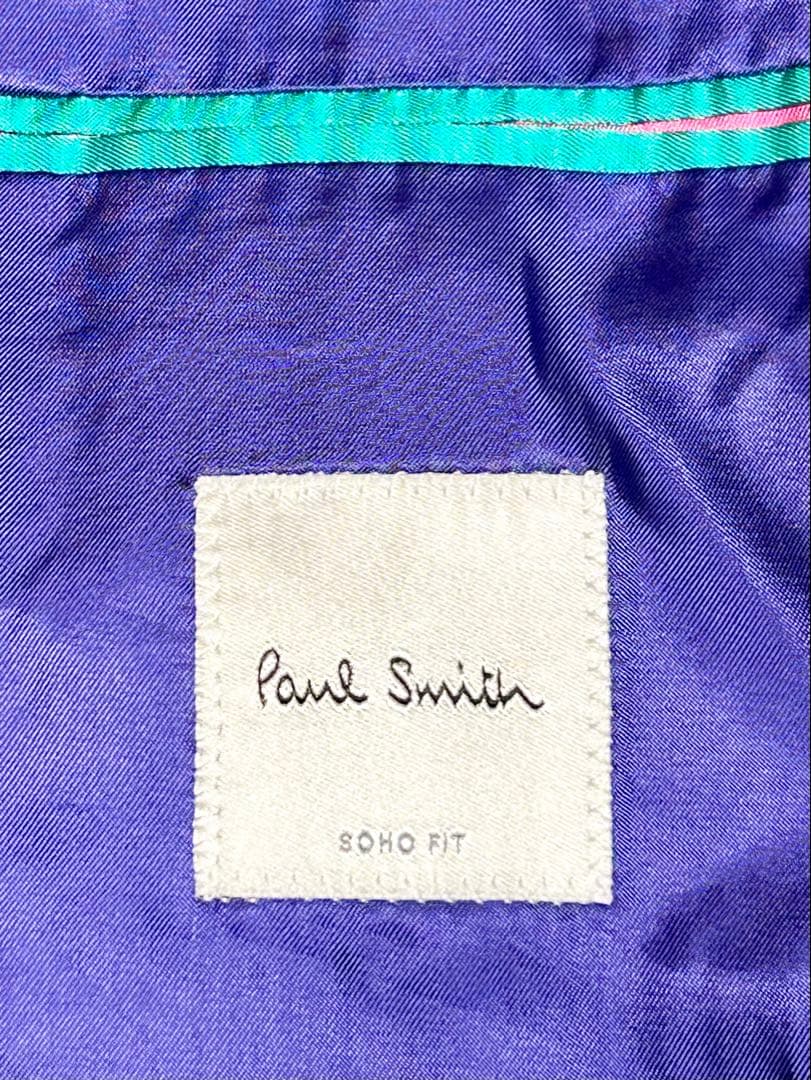 PaulSmith ポールスミス 現行 ウール シングルスーツ 日本製 ネイビー