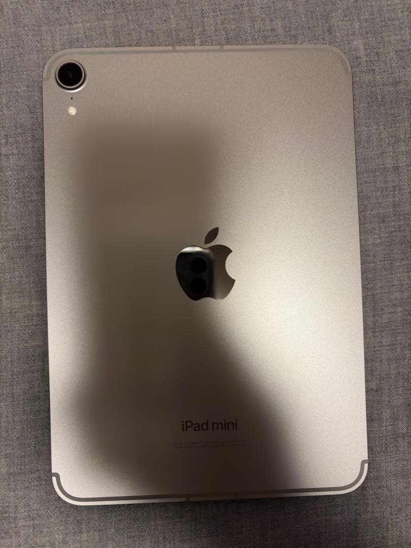 iPad本体 iPad mini(A17 Pro) Wi-Fi+Cellular 128GB