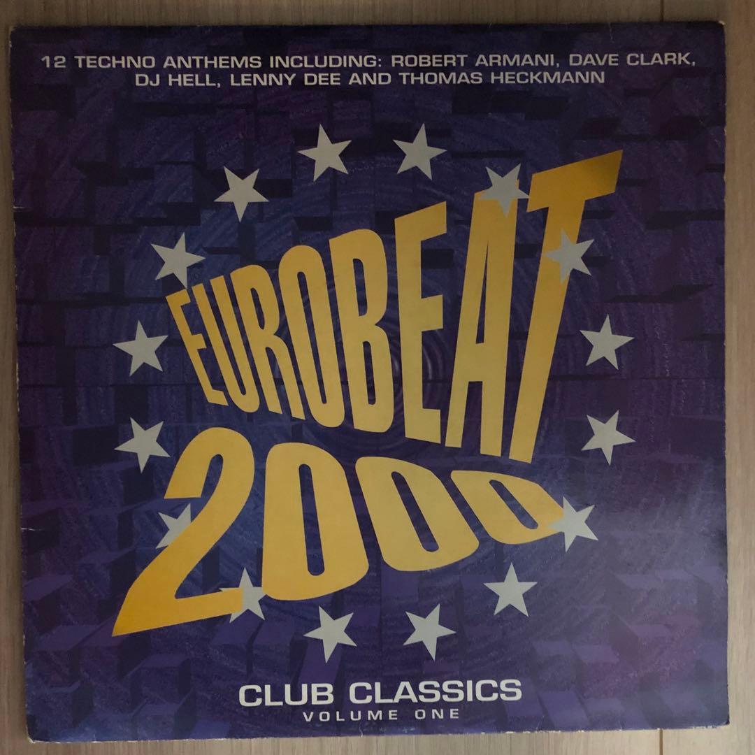 Eurobeat 2000 CLUB CLASSICS Vol.1 レコード