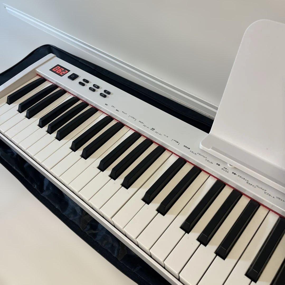 NikoMaku Bluetooth機能搭載 88鍵盤 ポータブルデジタルピアノ