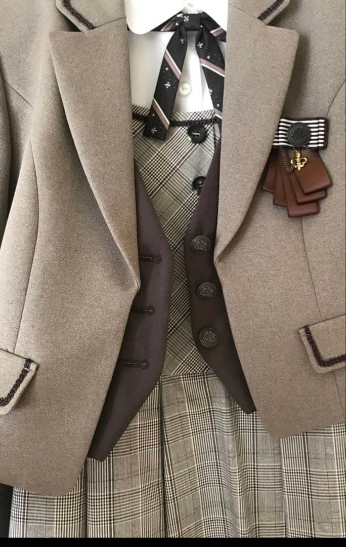 ショパンドゥ フォーマルワンピースセット 女の子 卒業式 160