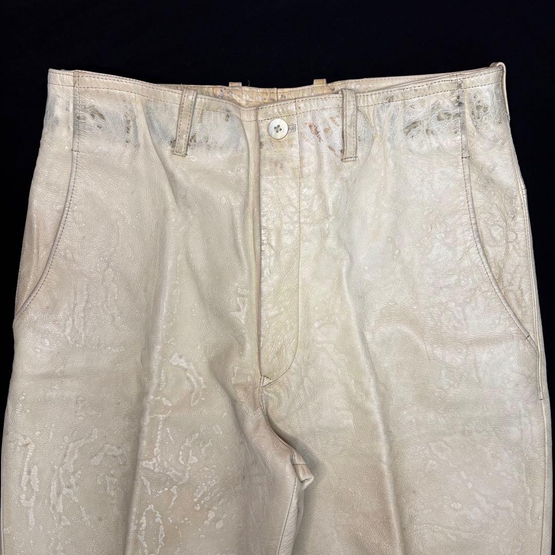 【激レア】 Yohji Yamamoto POUR HOMME レザーパンツ