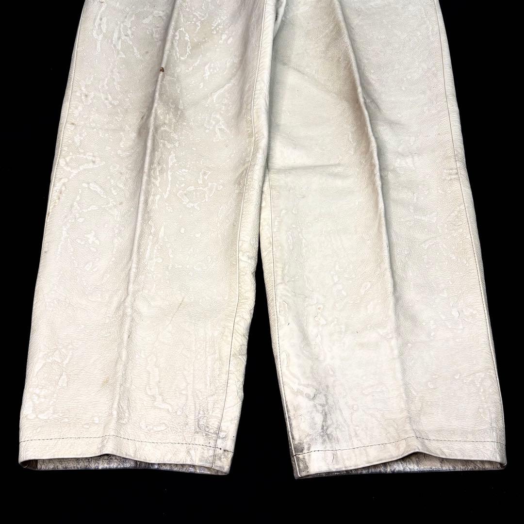 【激レア】 Yohji Yamamoto POUR HOMME レザーパンツ