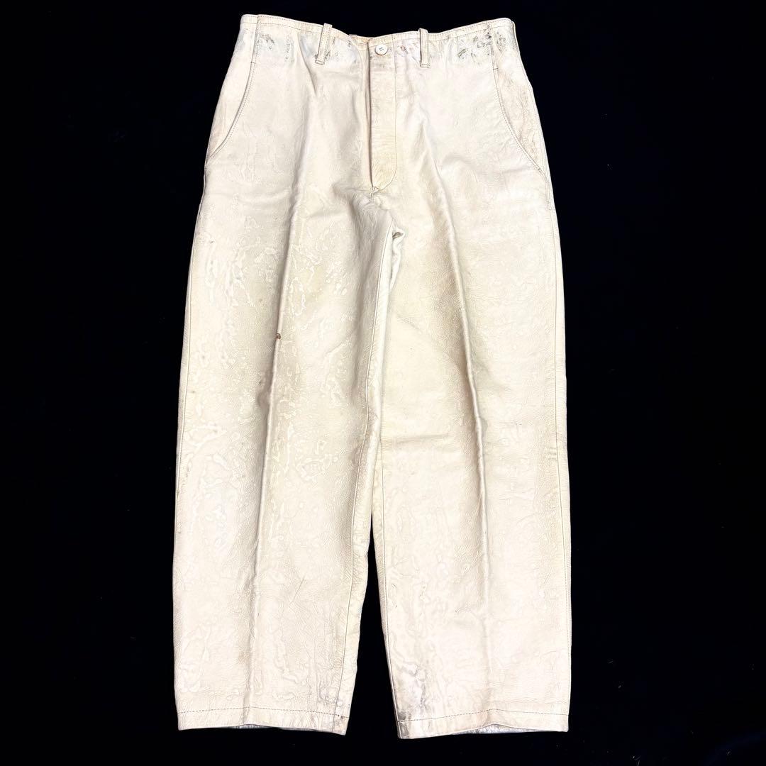 【激レア】 Yohji Yamamoto POUR HOMME レザーパンツ