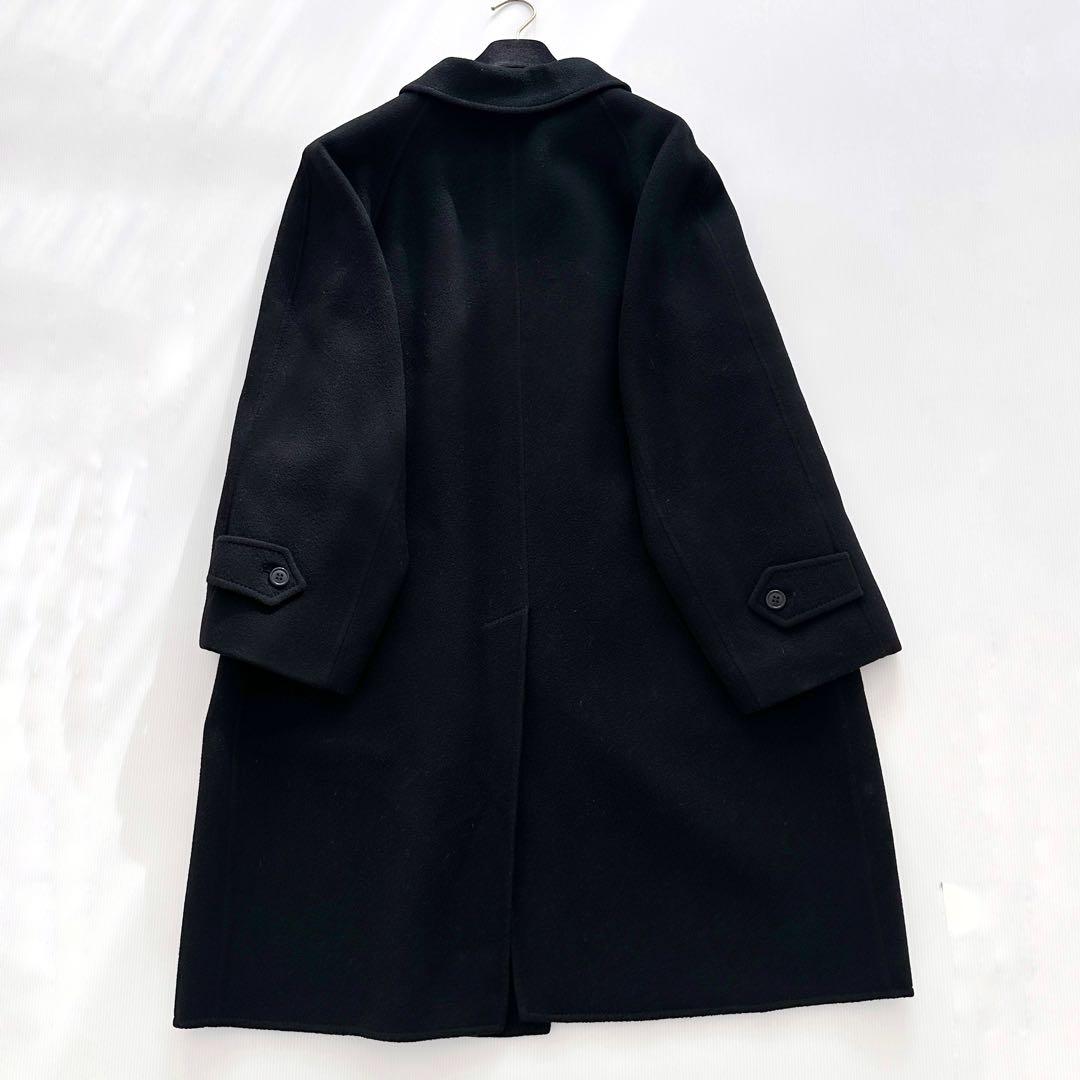 HERNO ヘルノ / 上質 カシミヤ100% ロングコート 50ブラック 黒