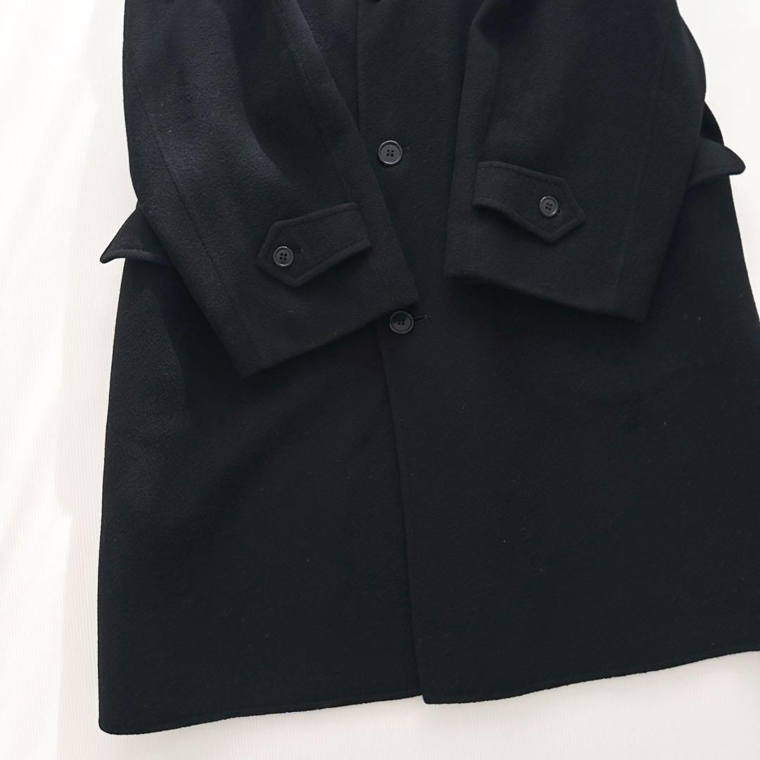 HERNO ヘルノ / 上質 カシミヤ100% ロングコート 50ブラック 黒