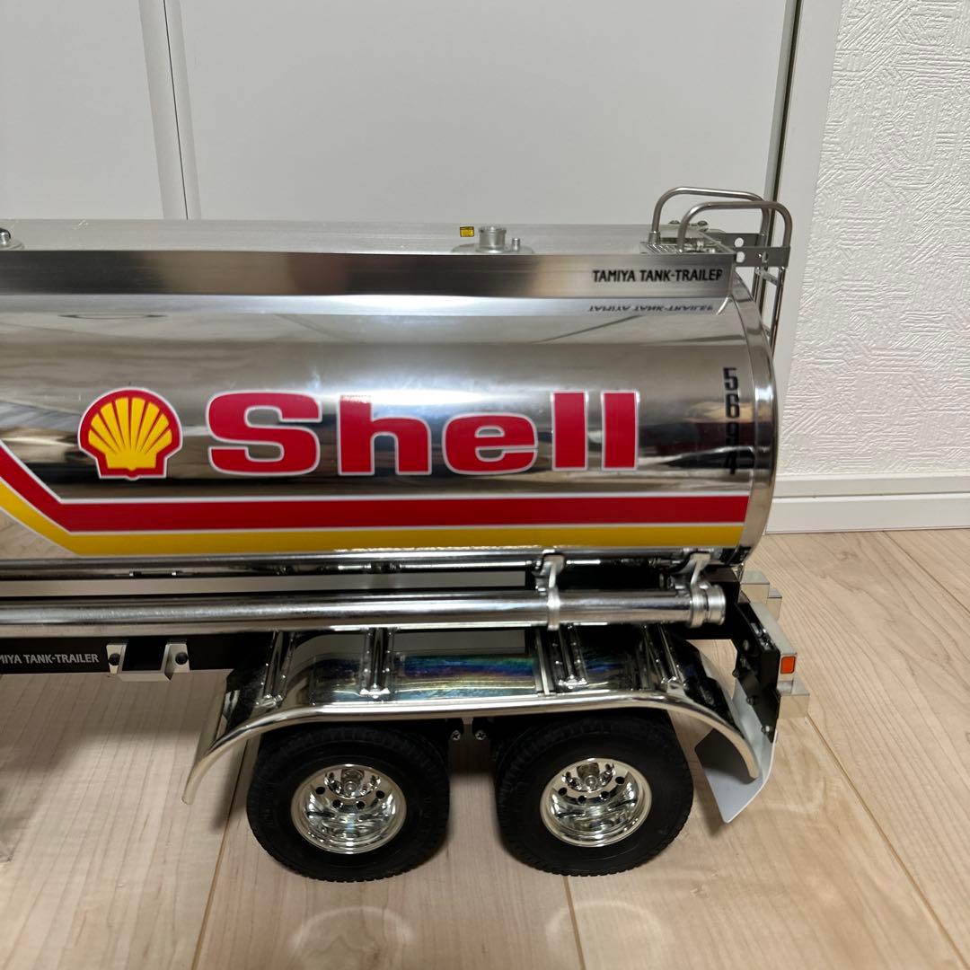 美品　タミヤ SHELL タンクトレーラー 1/14　　タンクローリー　ラジコン