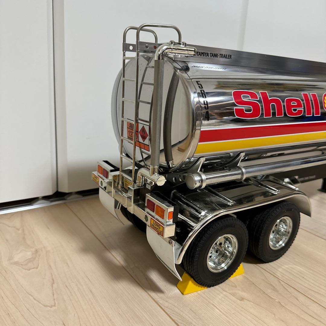 美品　タミヤ SHELL タンクトレーラー 1/14　　タンクローリー　ラジコン