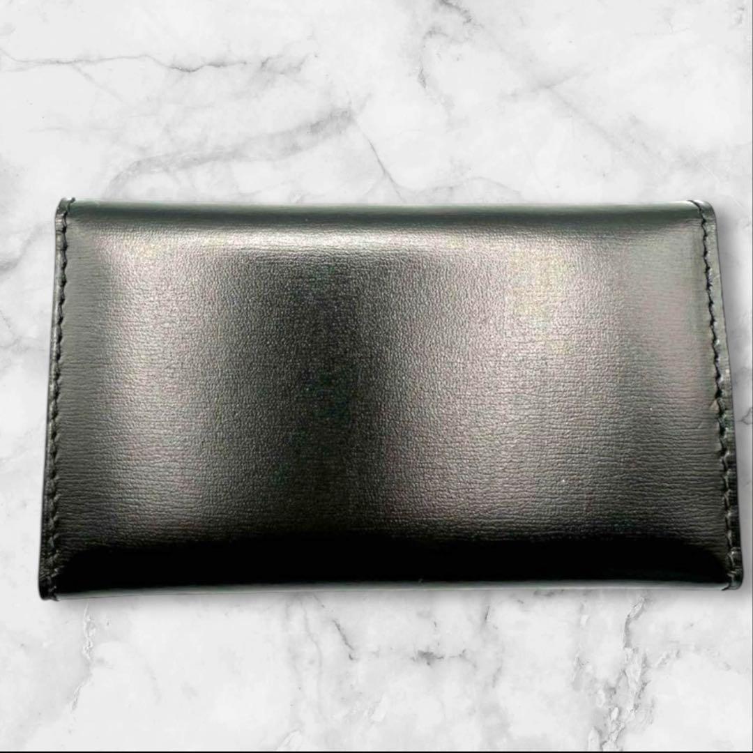 ヴィンテージ　セリーヌ　キーケース　ブラック　レッド　ゴールド　鍵　本革