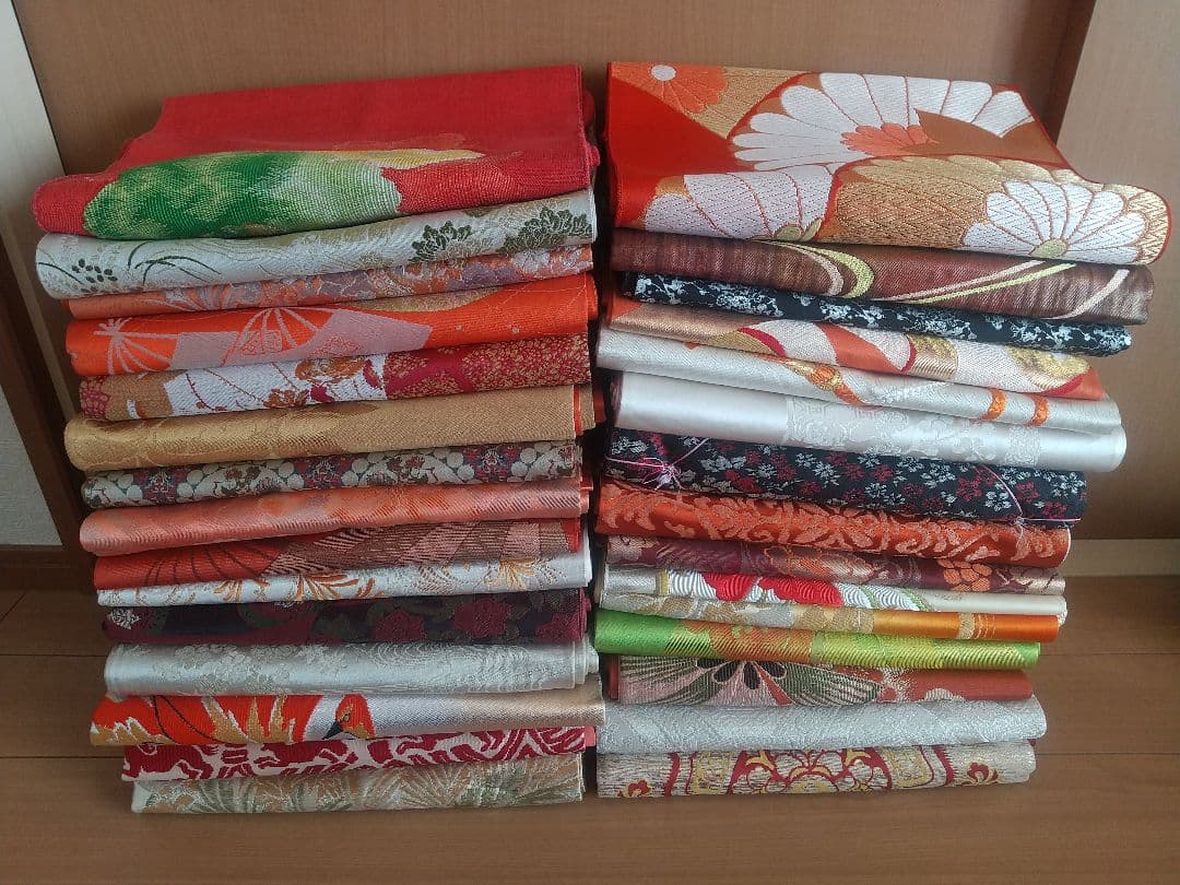 着物帯 リユース品 リメイク素材 KIMONO OBI まとめて 30枚 Ｂ