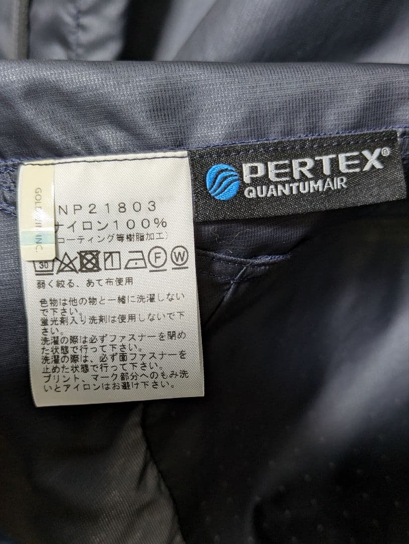 美品　THE NORTH FACE フード付きウィンドブレーカー M 黒　タグ付