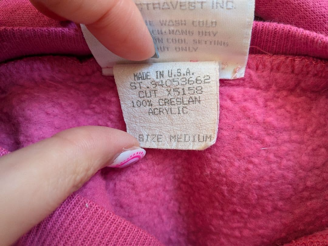 トップス vintage 80s SCARAB cat in shoe sweat set