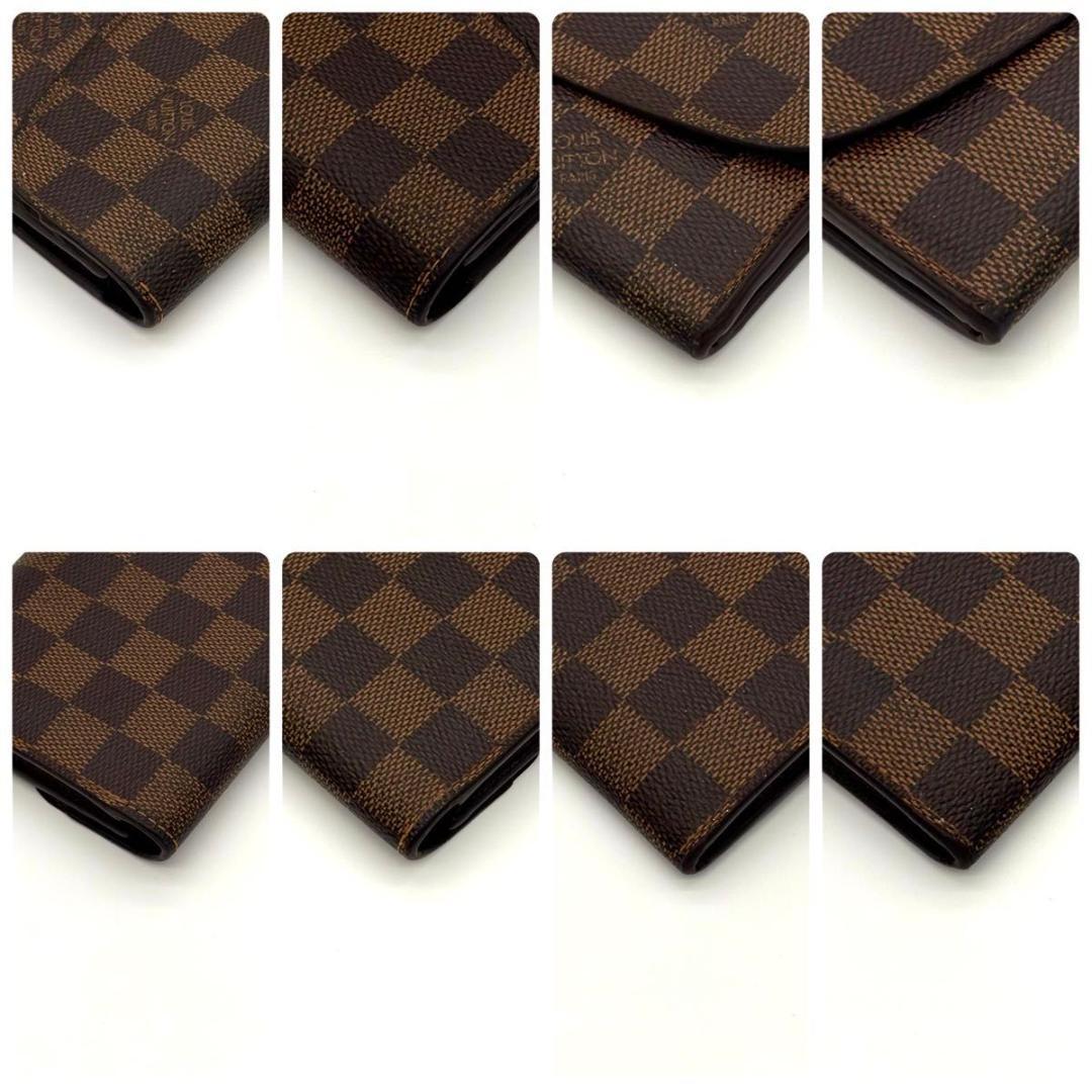 ルイヴィトン 長財布 ダミエエベヌ ポルトフォイユ エミリー ブラウン 1781