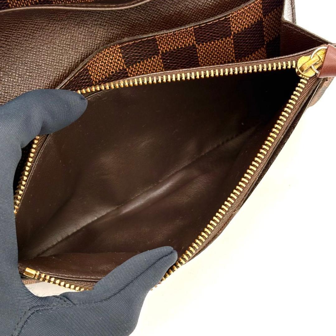 ルイヴィトン 長財布 ダミエエベヌ ポルトフォイユ エミリー ブラウン 1781