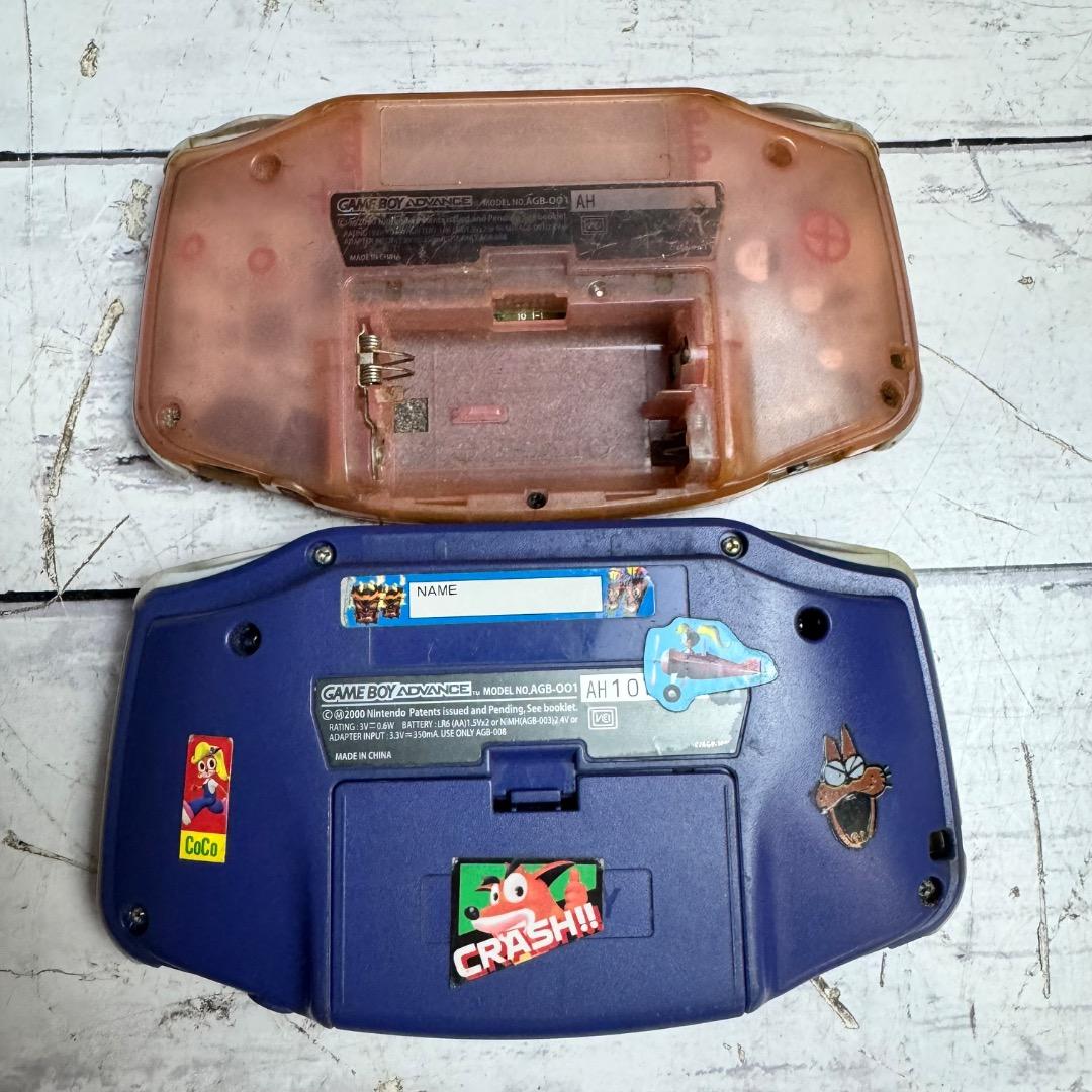 ニンテンドー ゲームボーイ ゲームボーイアドバンス 4台セット ソフト17本付