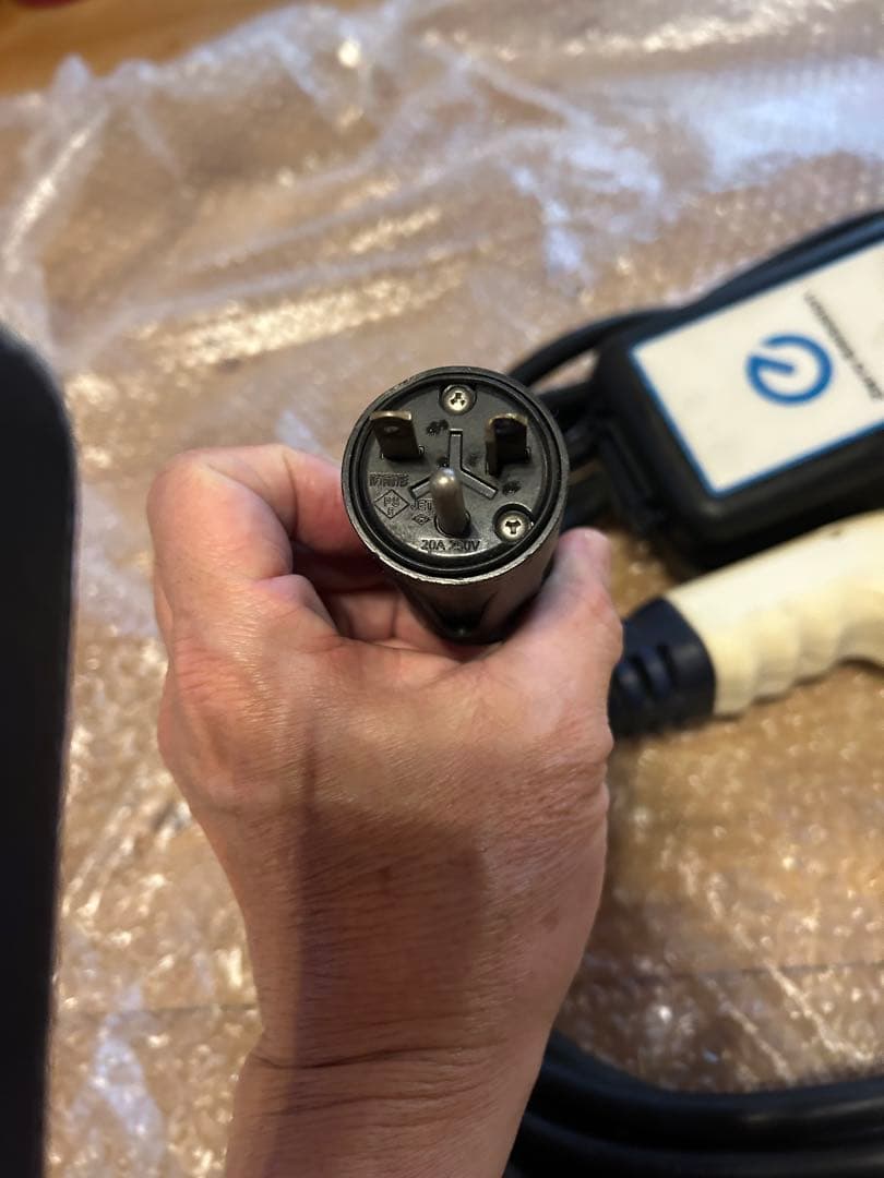 NISSAN 日産 リーフ EV 充電ケーブル 動作確認三菱アイミーブミニキャブ