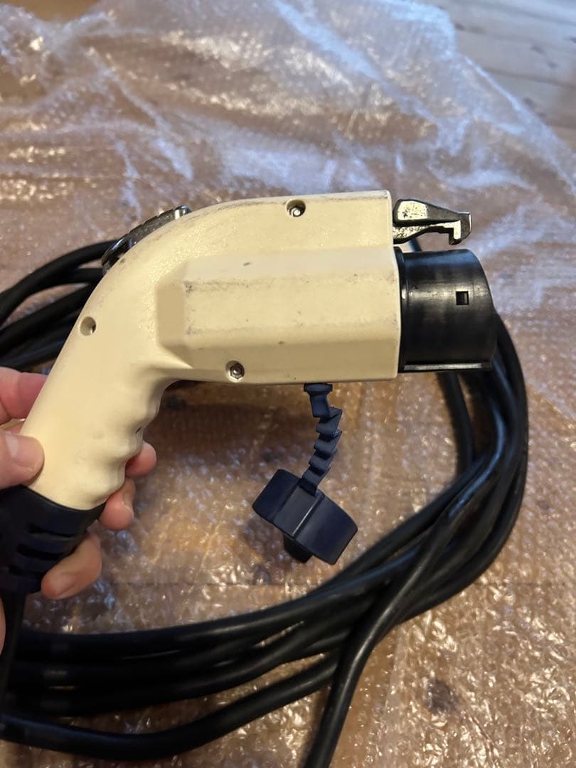 NISSAN 日産 リーフ EV 充電ケーブル 動作確認三菱アイミーブミニキャブ