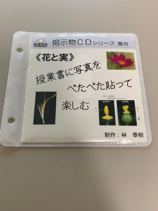 【超希少データ】仮説実験授業《花と実》子ども用画像集