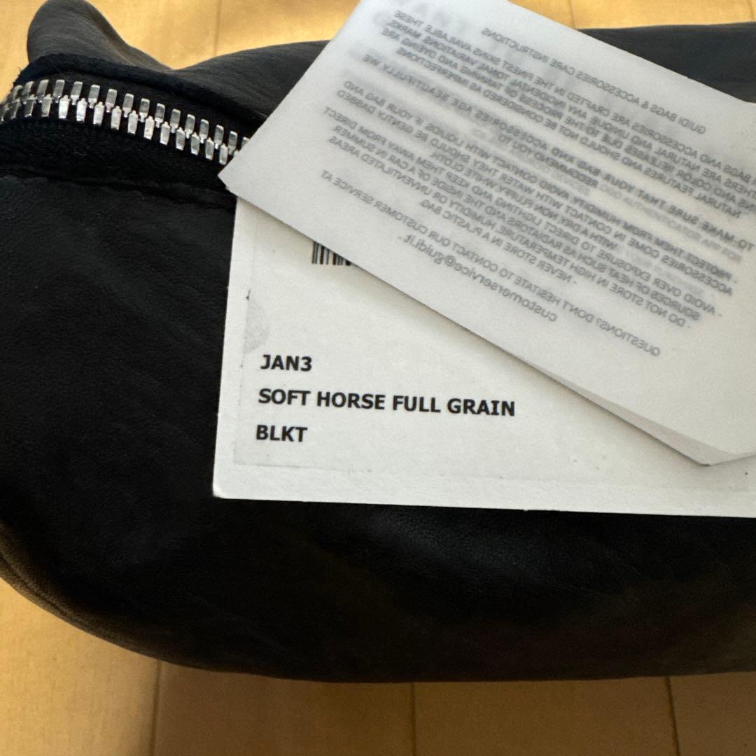 GUIDI JAN3 SMALL HANDLE BAG グイディ バッグ