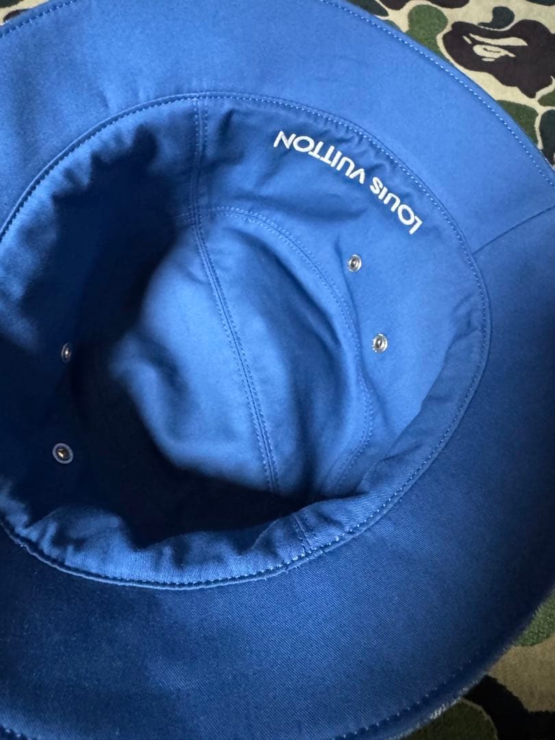 LV denim monogram バケットハット