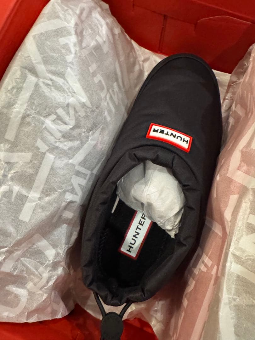 ［新品］HUNTER レディースブーツ ブラック 3 (UK) 22.5cm