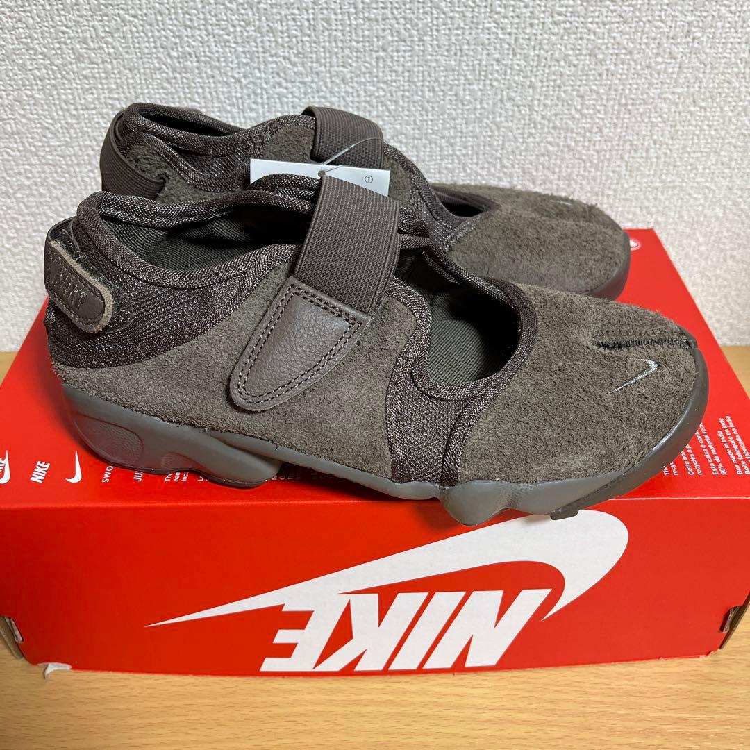新品 WMNS NIKE AIR RIFT IRONSTONE 茶 24cm