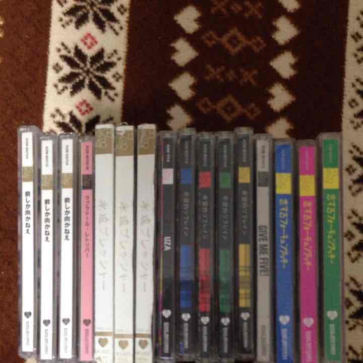 AKB SKE NMB HKT 乃木坂 DVD付きCD