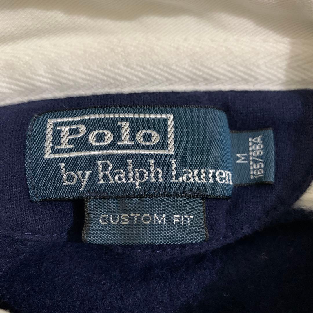 ラルフローレン ボーダー ラガーシャツ　ネイビー　ホワイト　常田大希　着用