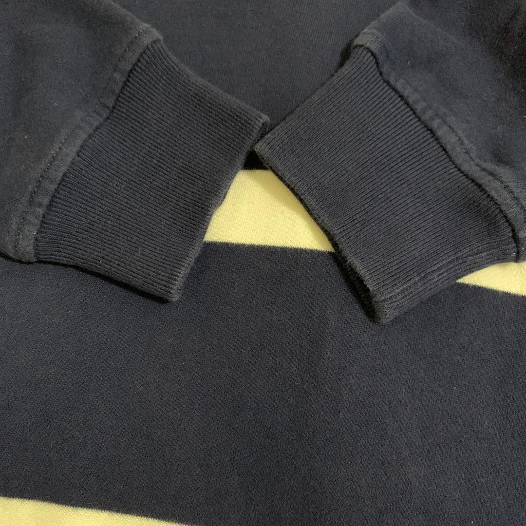 ラルフローレン ボーダー ラガーシャツ　ネイビー　ホワイト　常田大希　着用