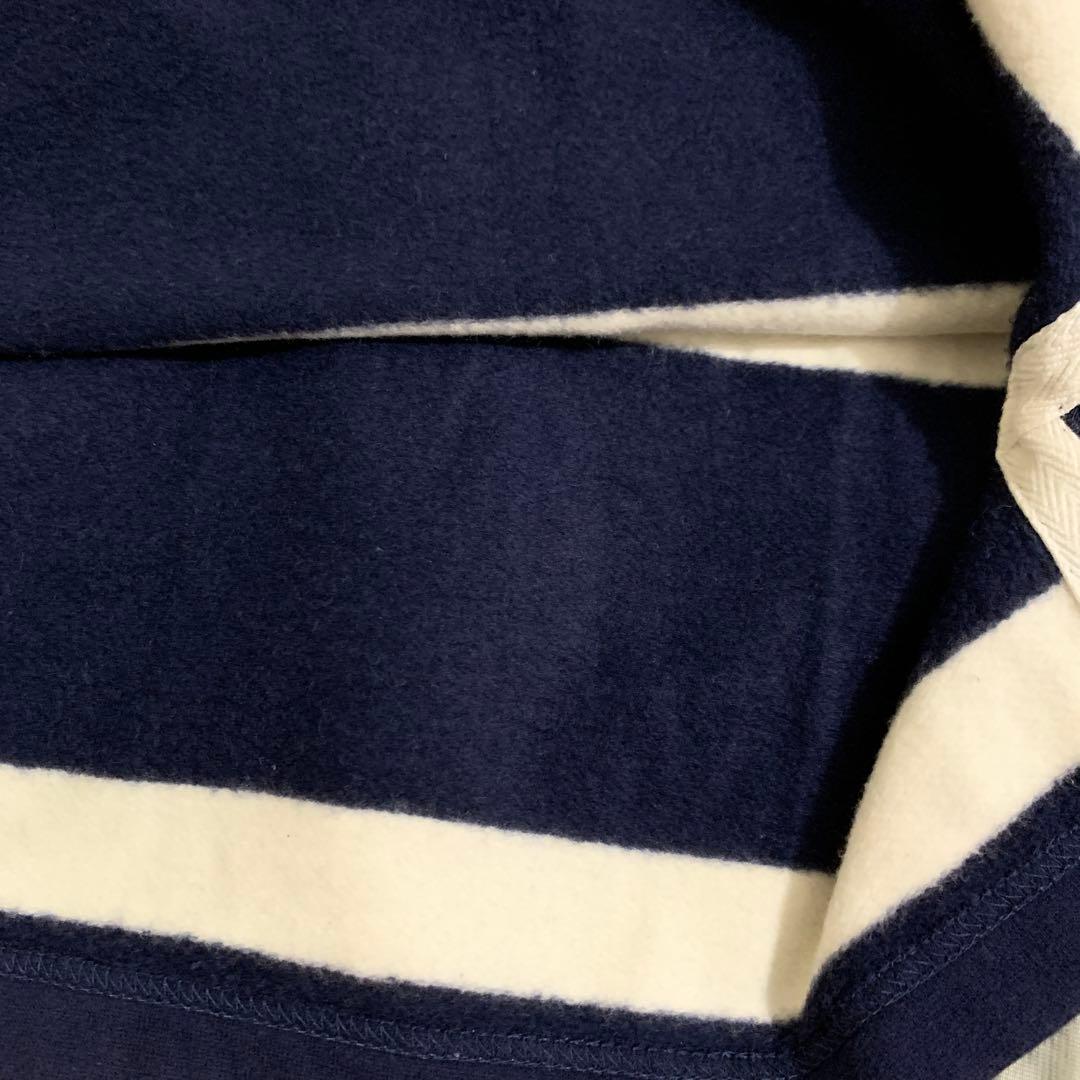 ラルフローレン ボーダー ラガーシャツ　ネイビー　ホワイト　常田大希　着用