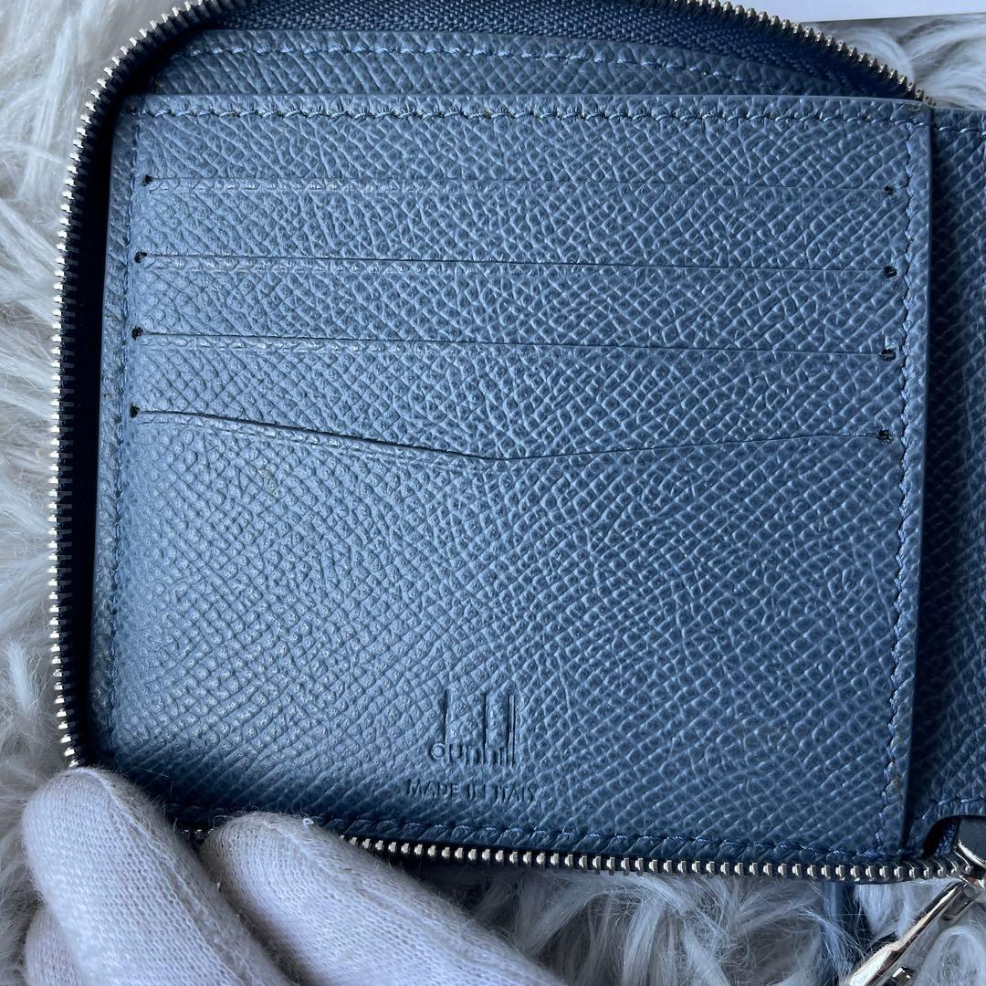 【極美品】ダンヒル ラウンドジップ 財布 二つ折り