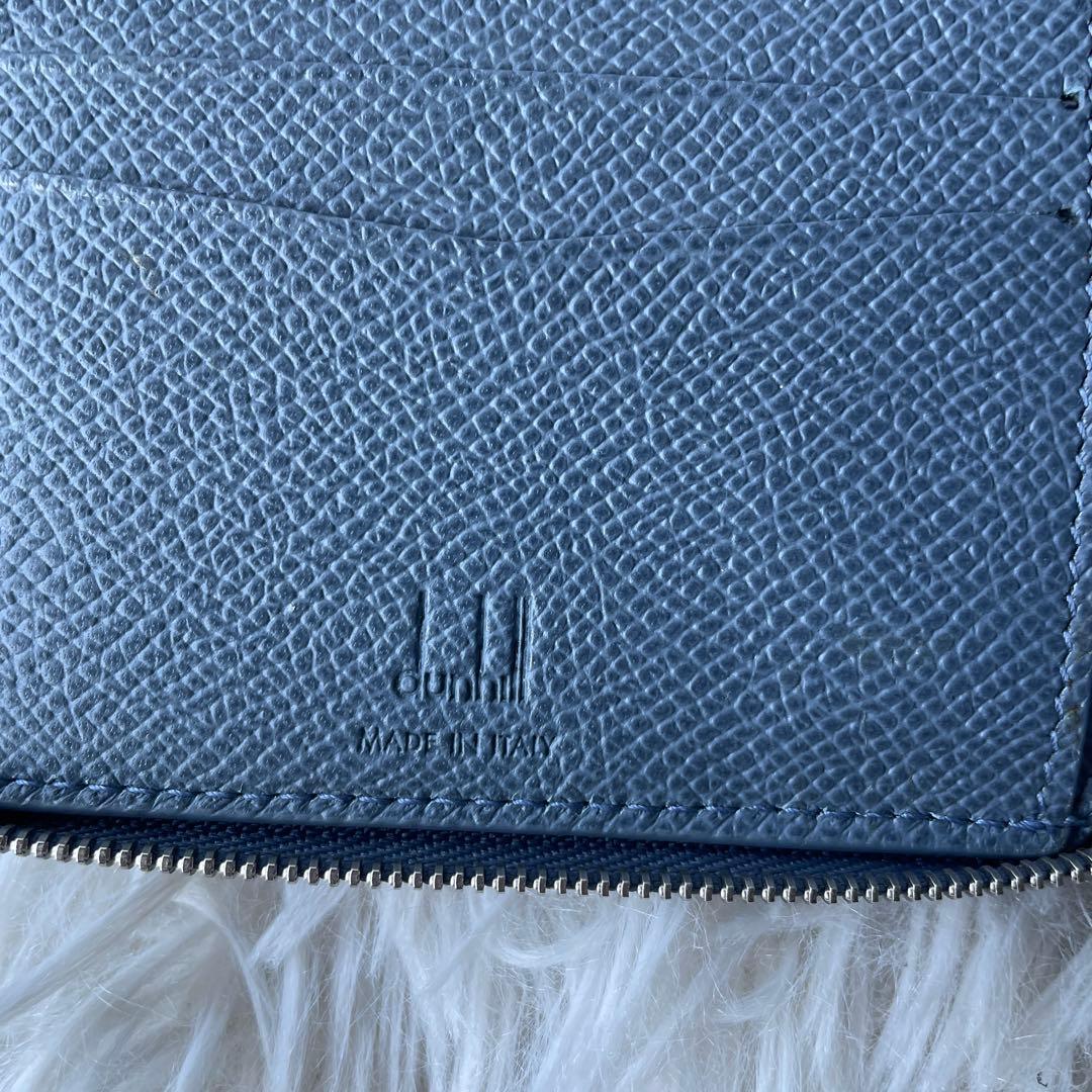 【極美品】ダンヒル ラウンドジップ 財布 二つ折り