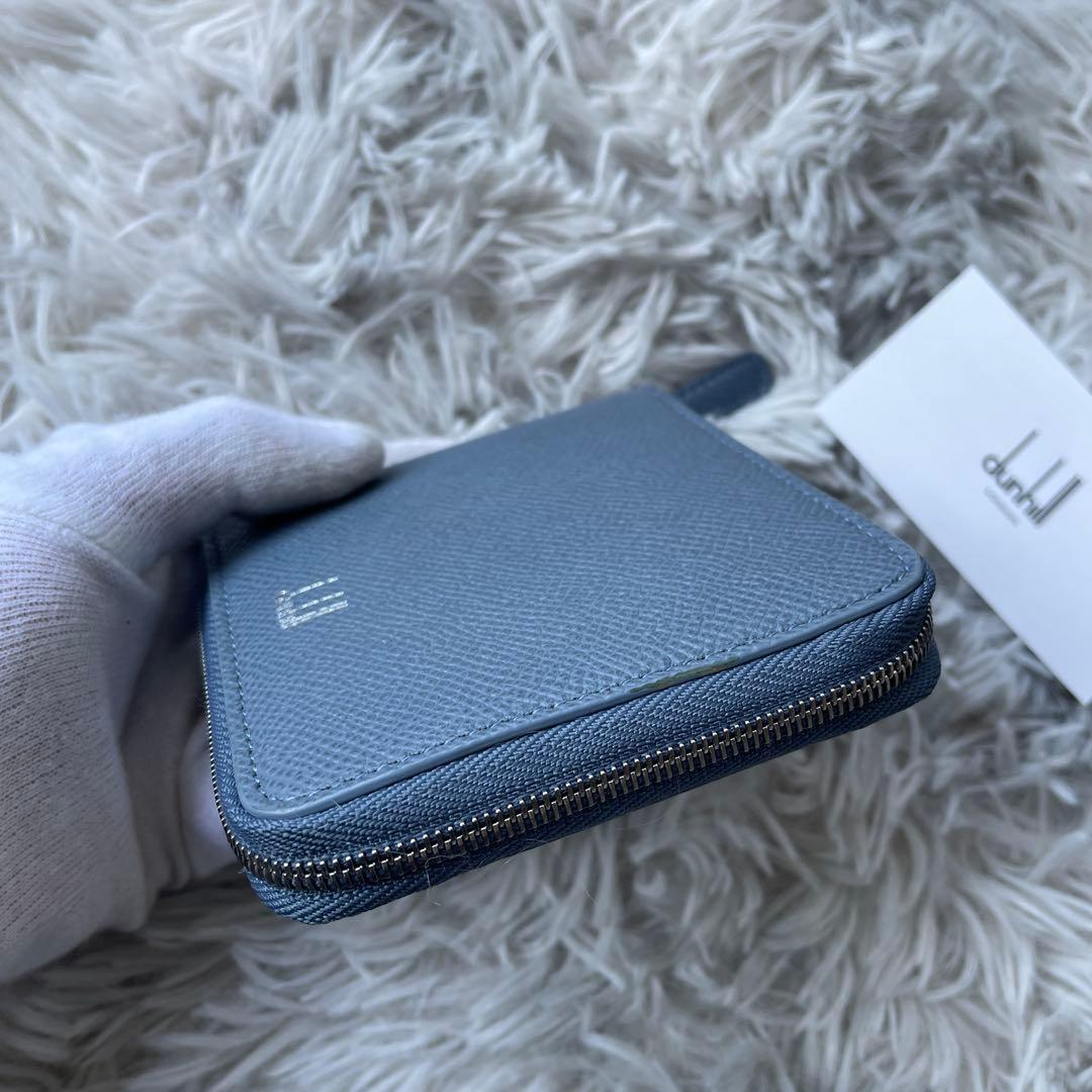 【極美品】ダンヒル ラウンドジップ 財布 二つ折り