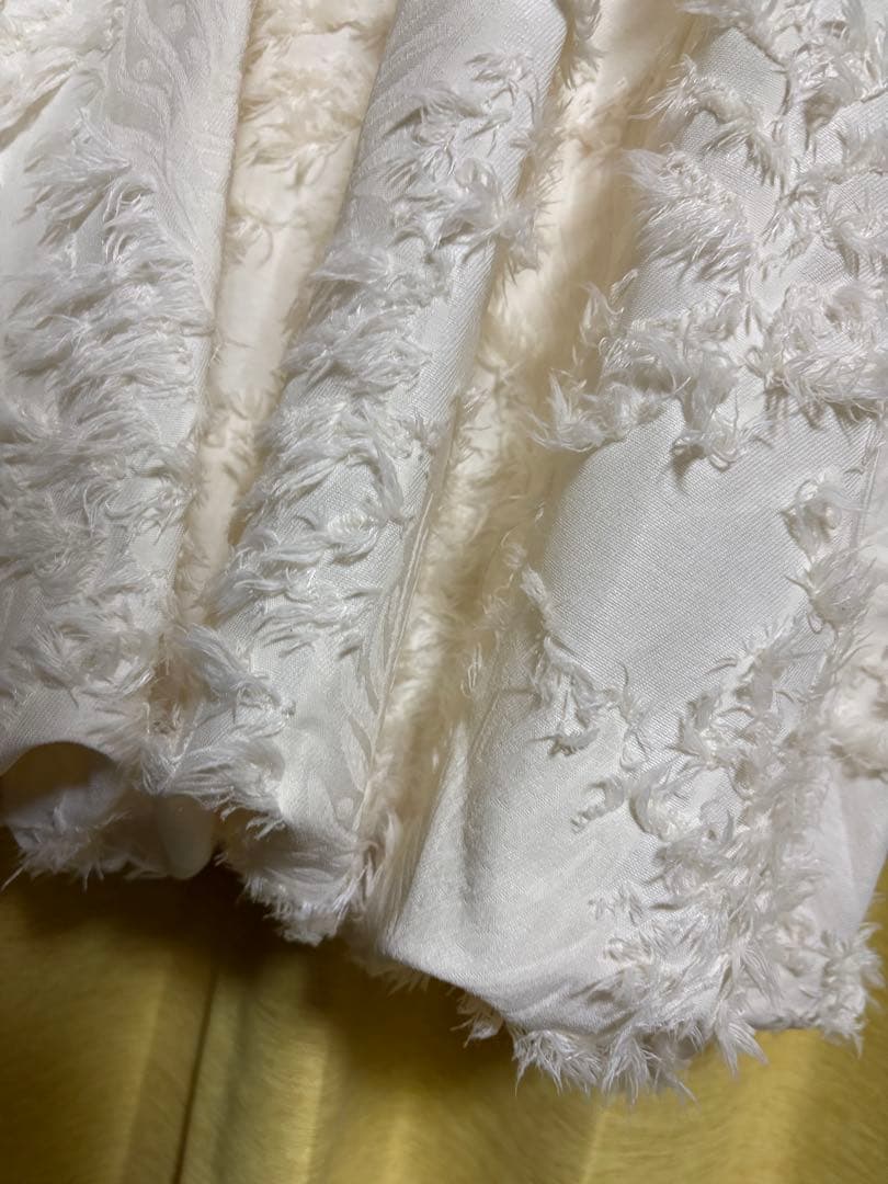 merry jenny バルーンリボンミニワンピース アイボリー