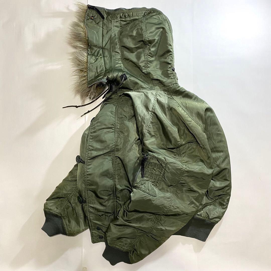 USA製 ALPHA アルファ N-2B N2B フライト カーキ IDEAL