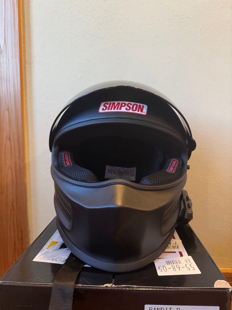 K*様 SIMPSON バンディットプロ　シンプソン　XL マットブラック