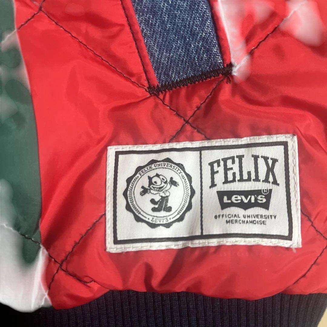 リーバイス フェリックス ザ キャット デニム リバーシブルスタジャン