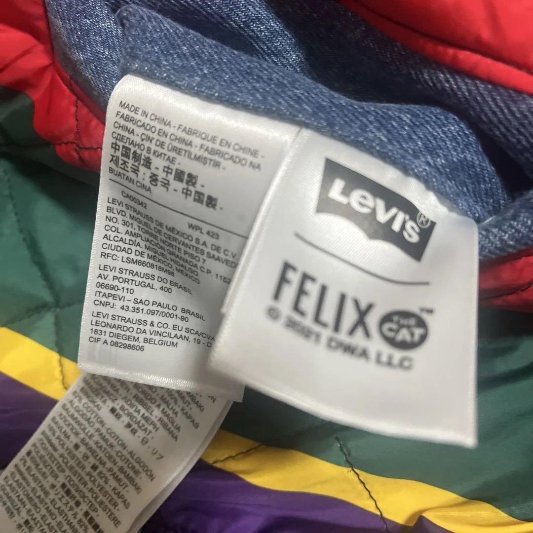 リーバイス フェリックス ザ キャット デニム リバーシブルスタジャン