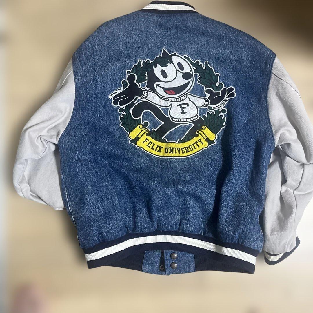 リーバイス フェリックス ザ キャット デニム リバーシブルスタジャン