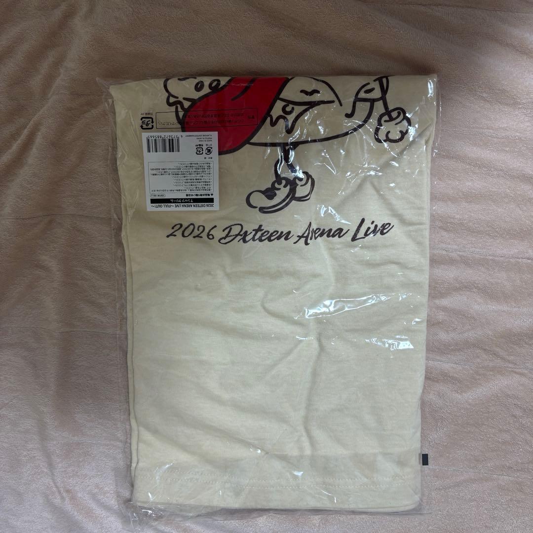 DXTEEN 2026 ARENA LIVE Tシャツ FREE クリーム