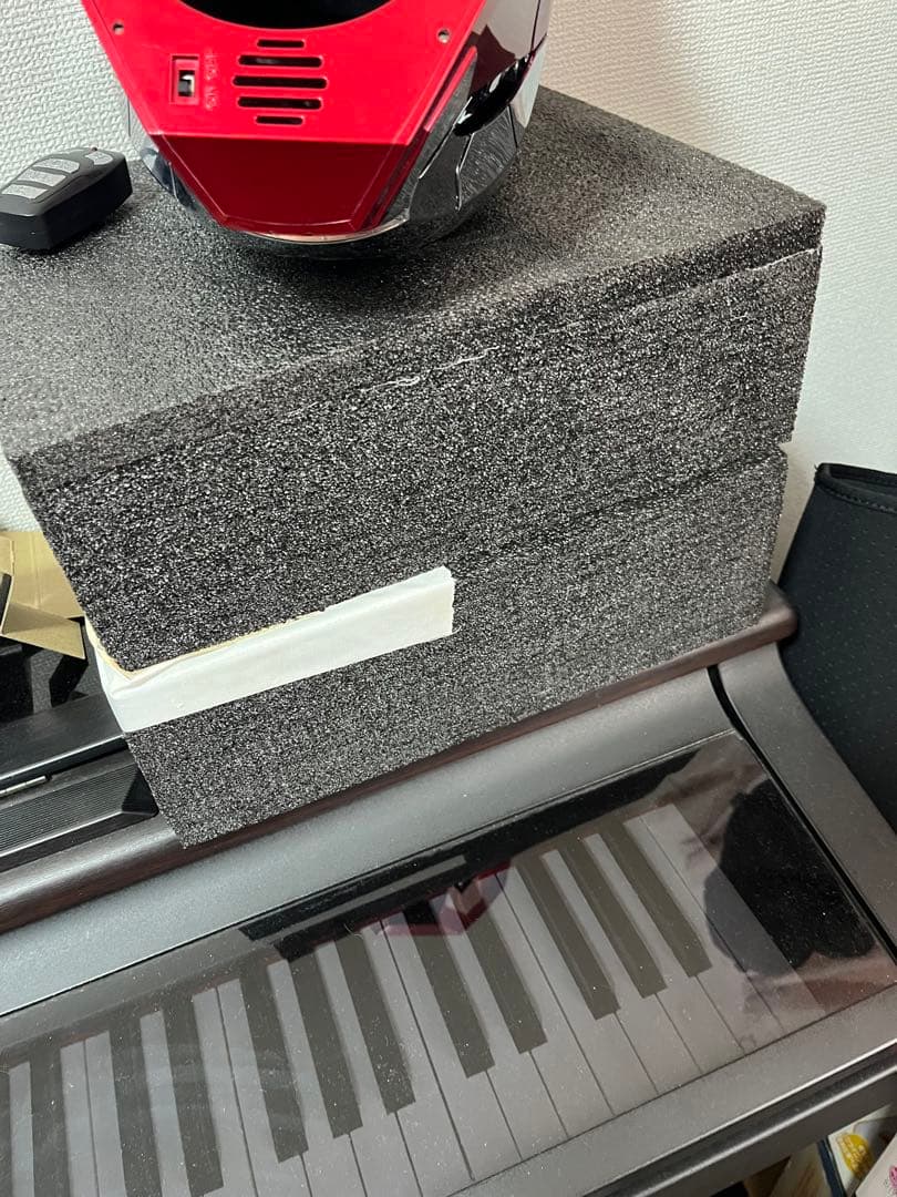 アイアンマンヘルメット シルバー/レッド