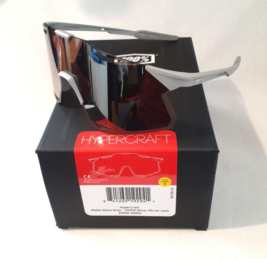 100% Hypercraft ストーングレイ ワンハンドレッド サングラス