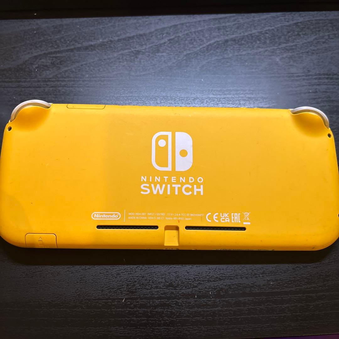 Nintendo Switch Lite イエロー本体　充電器