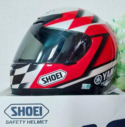 SHOEI X-8Rヘルメット TEAM YAMAHA サイズS 新品シールド付