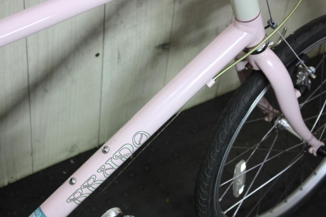 ブルーノ(BRUNO)　20インチ シマノ7速 クロモリ 460mm ミニベロ