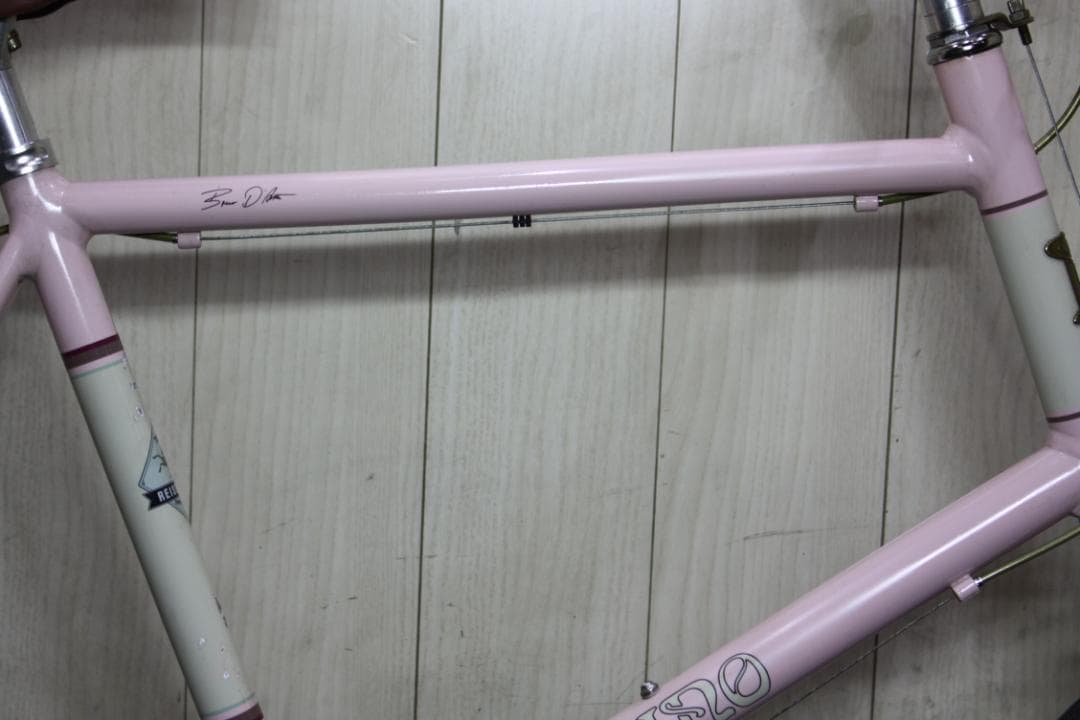 ブルーノ(BRUNO)　20インチ シマノ7速 クロモリ 460mm ミニベロ