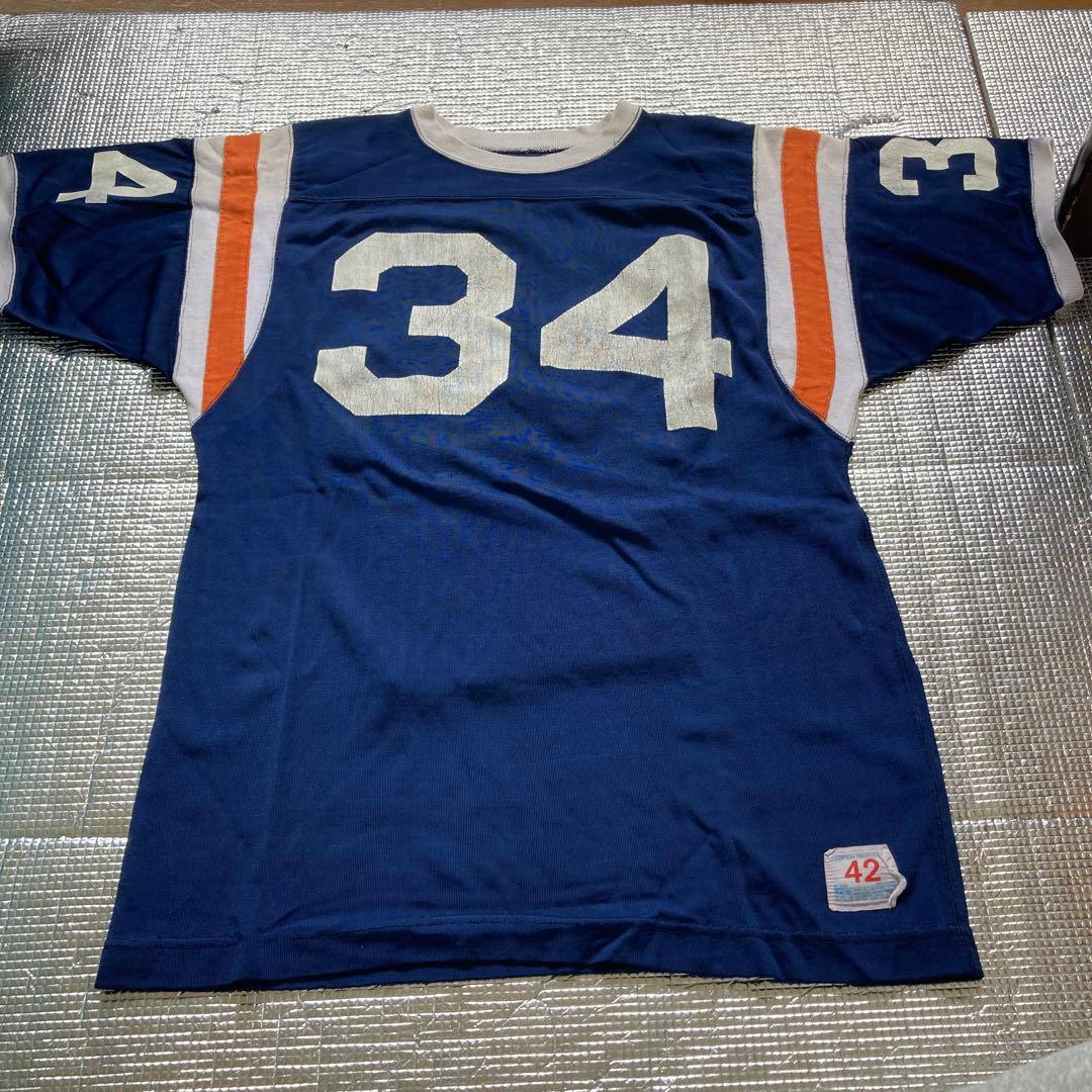 champion フットボール　プロダクツタグ　60s 70s タタキタグ