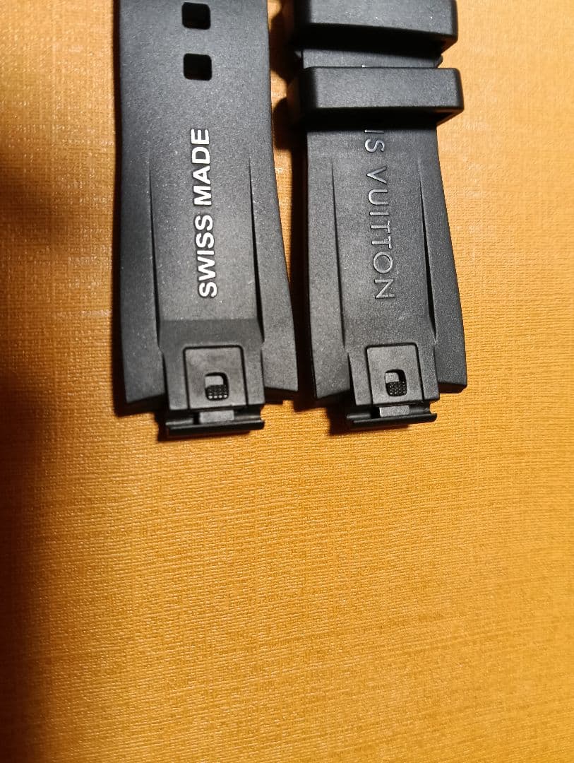 【専用】タンブールGM用 モノグラム ラバーストラップ L　 ブラック