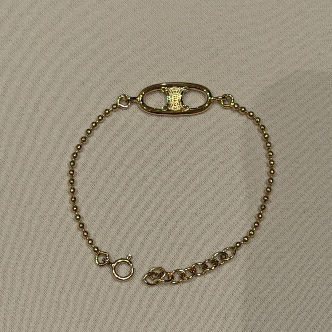 CELINE セリーヌ ブレスレット アンティーク シルバー925 正規品