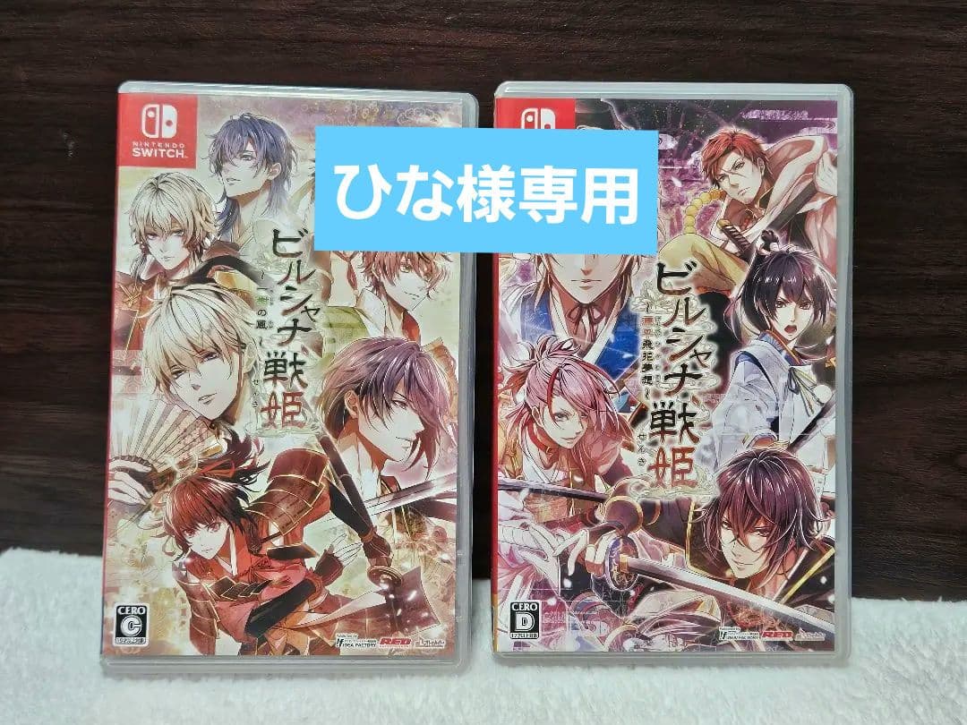 Nintendo Switchソフト ビルシャナ戦姫-2個セット